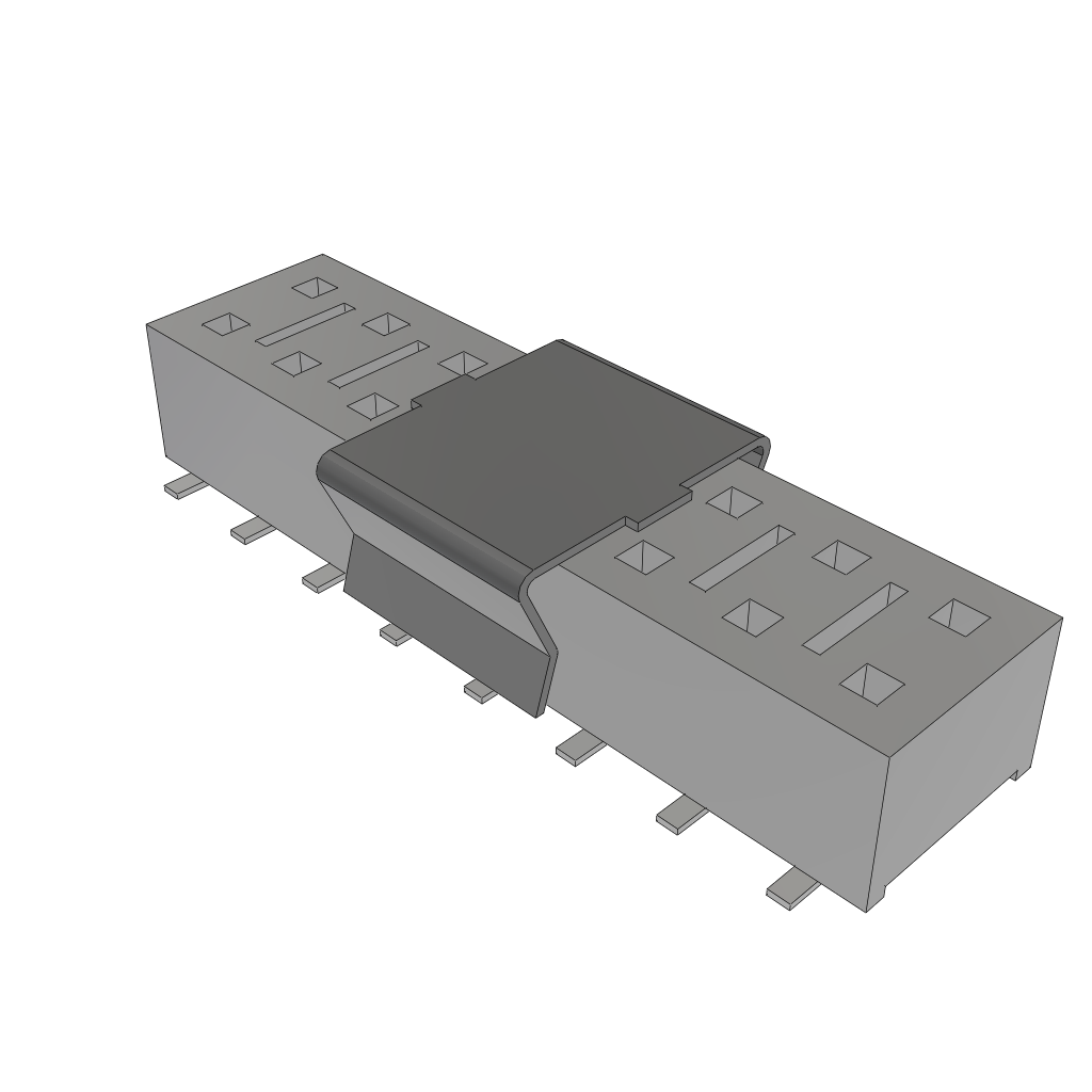 All Parts Connectors Smart Card Connectors HLE-108-02-S-DV-BE-A-P by Samtec
