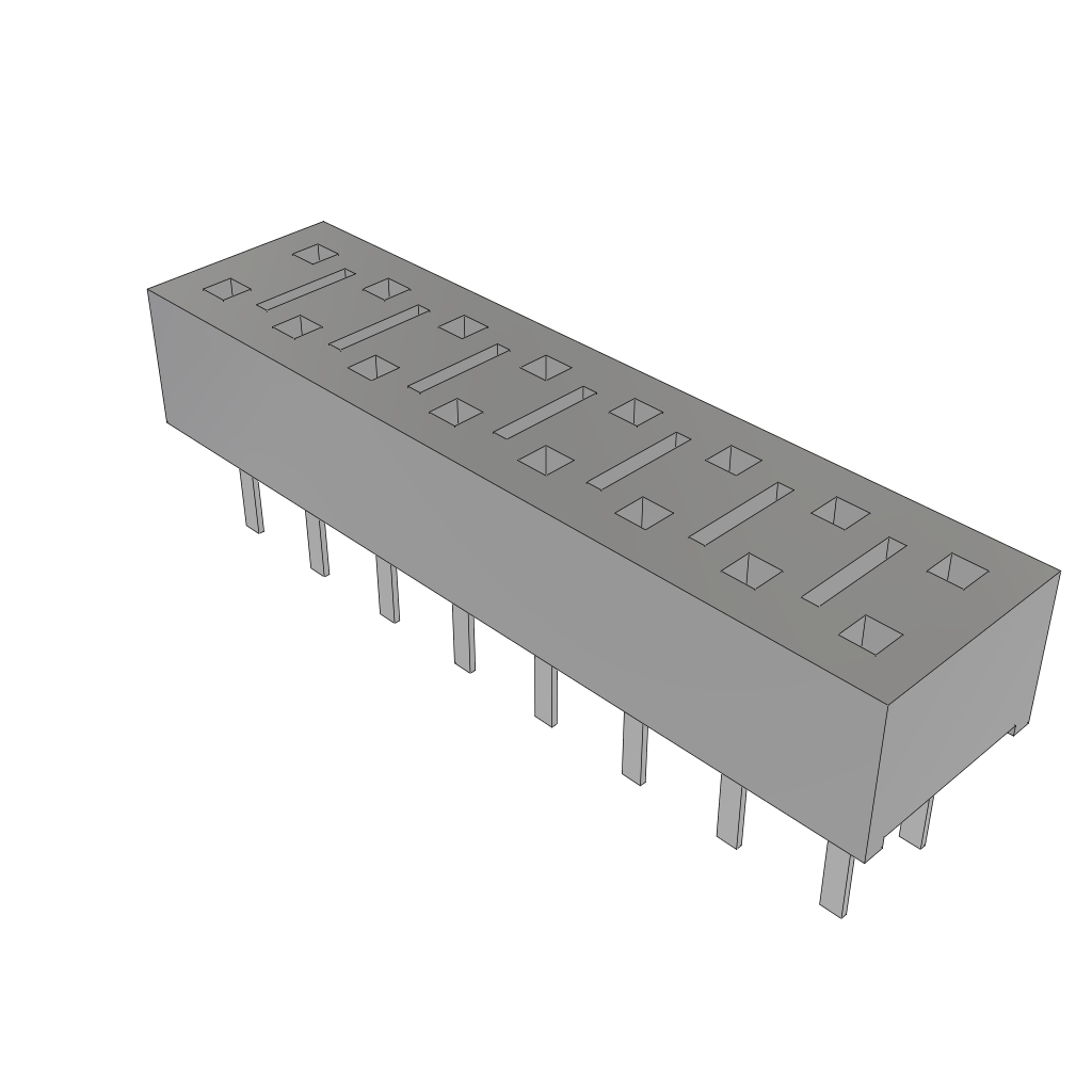 HLE-108-02-SM-DV-TE by Samtec
