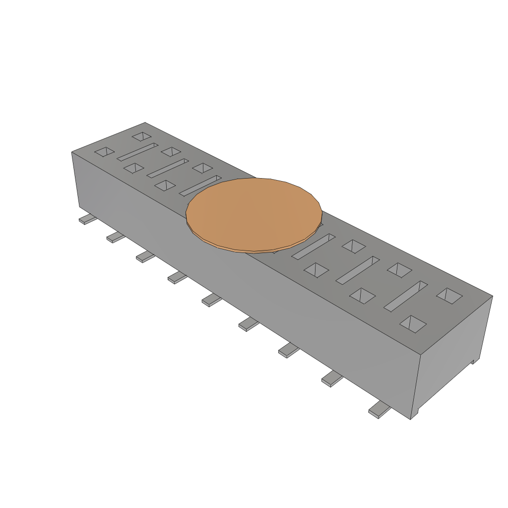 HLE-109-02-F-DV-BE-A-K-TR by Samtec