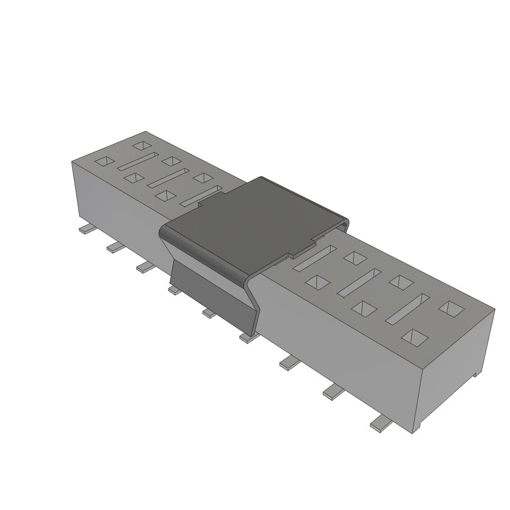 All Parts Connectors Headers HLE-109-02-S-DV-BE-P by Samtec