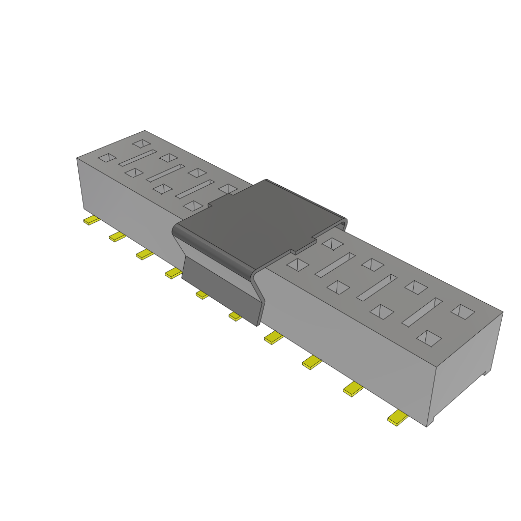 All Parts Connectors Smart Card Connectors HLE-110-02-G-DV-A-P-TR by Samtec