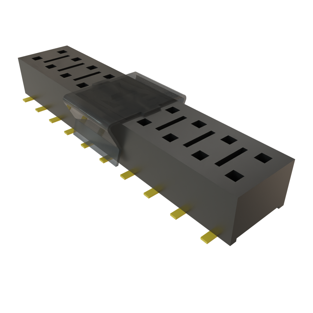 All Parts Connectors Headers HLE-110-02-G-DV-BE-A-P by Samtec