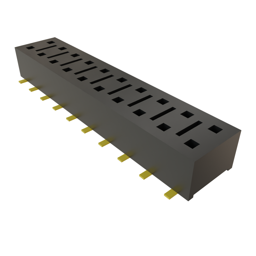 All Parts Connectors Smart Card Connectors HLE-110-02-G-DV-BE-A by Samtec