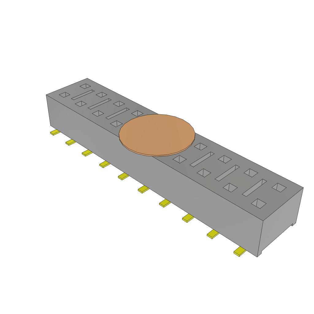 HLE-110-02-G-DV-LC-K-TR by Samtec