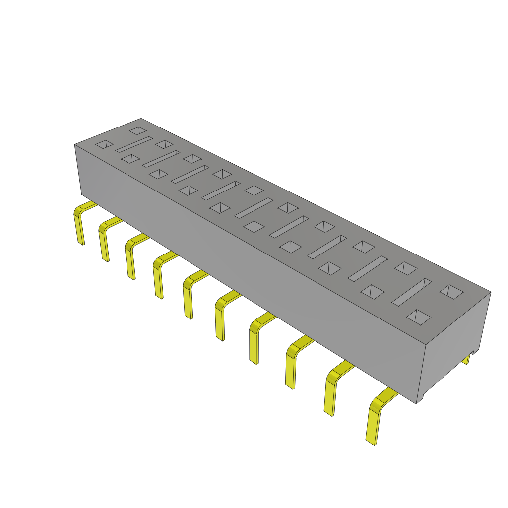 HLE-110-02-G-DV-PE-LC by Samtec