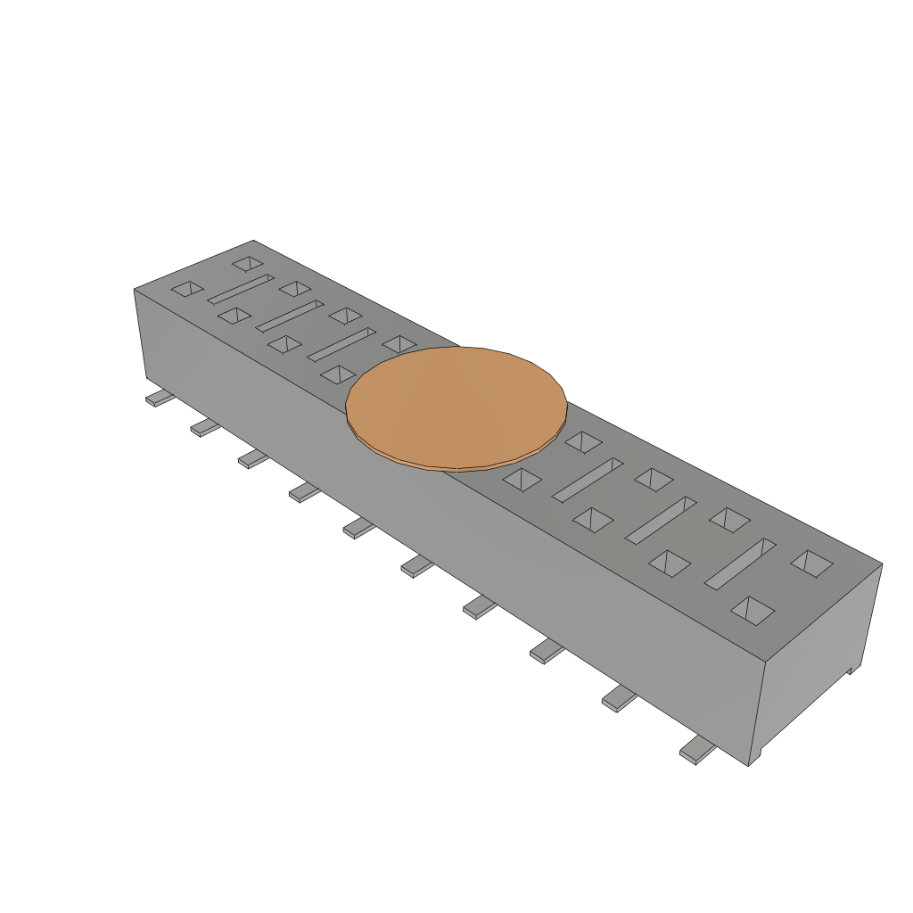 HLE-110-02-L-DV-K-TR by Samtec