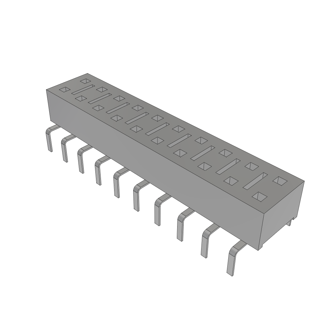 HLE-110-02-L-DV-PE-BE by Samtec