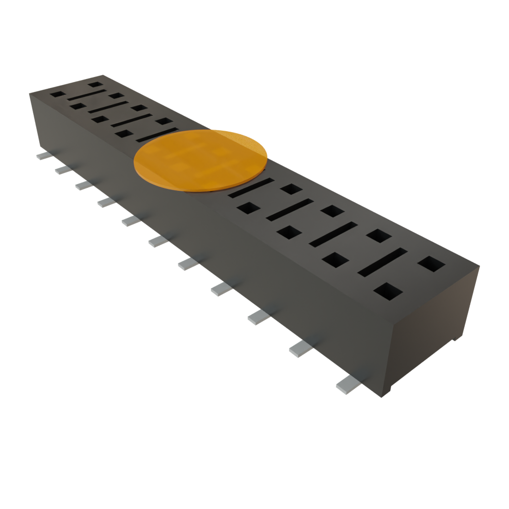 HLE-111-02-F-DV-BE-A-K-TR by Samtec Inc.