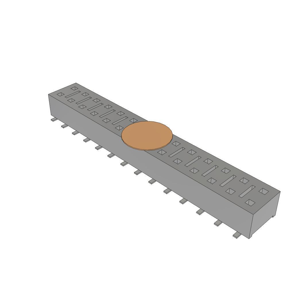 HLE-114-02-F-DV-BE-K-TR by Samtec