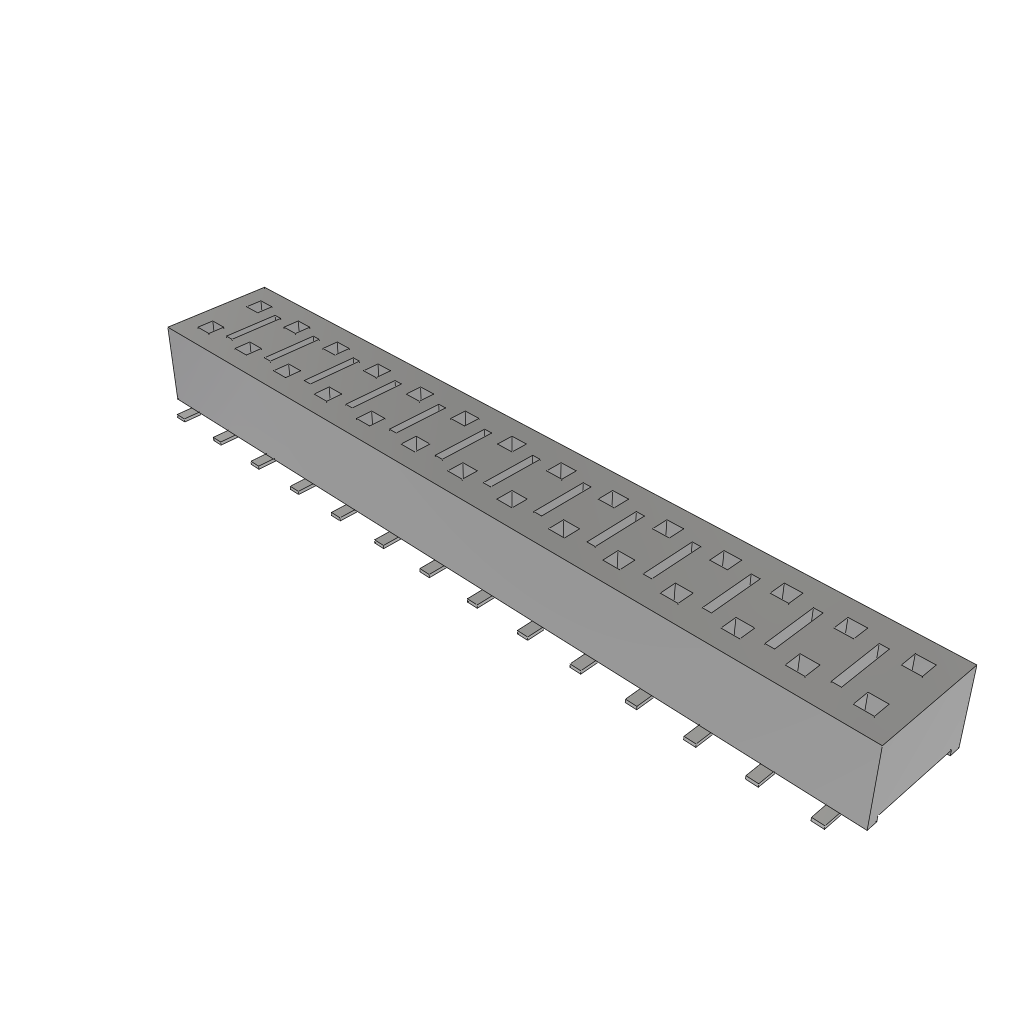 All Parts Connectors Smart Card Connectors HLE-114-02-F-DV-BE by Samtec
