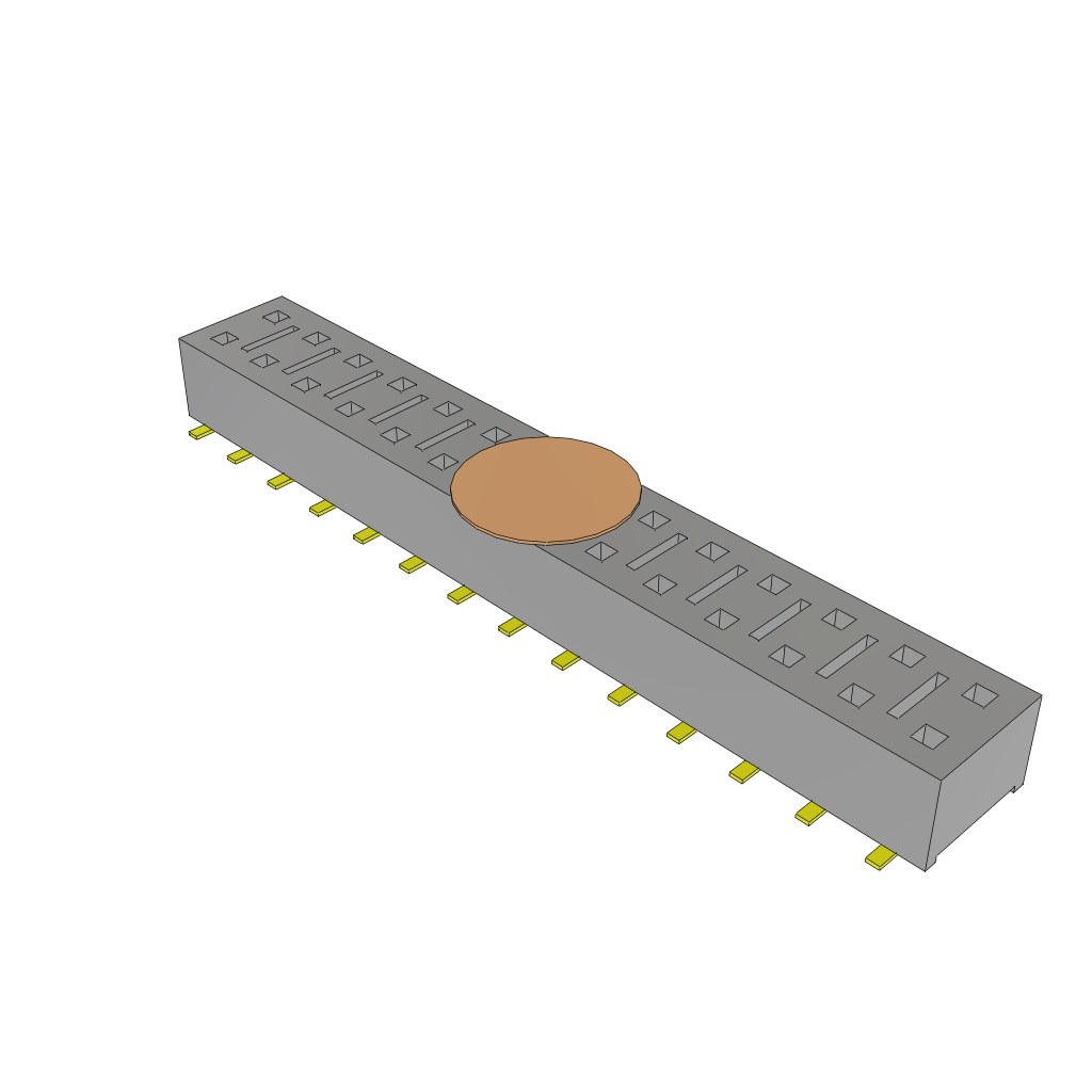 HLE-114-02-G-DV-BE-A-K by Samtec