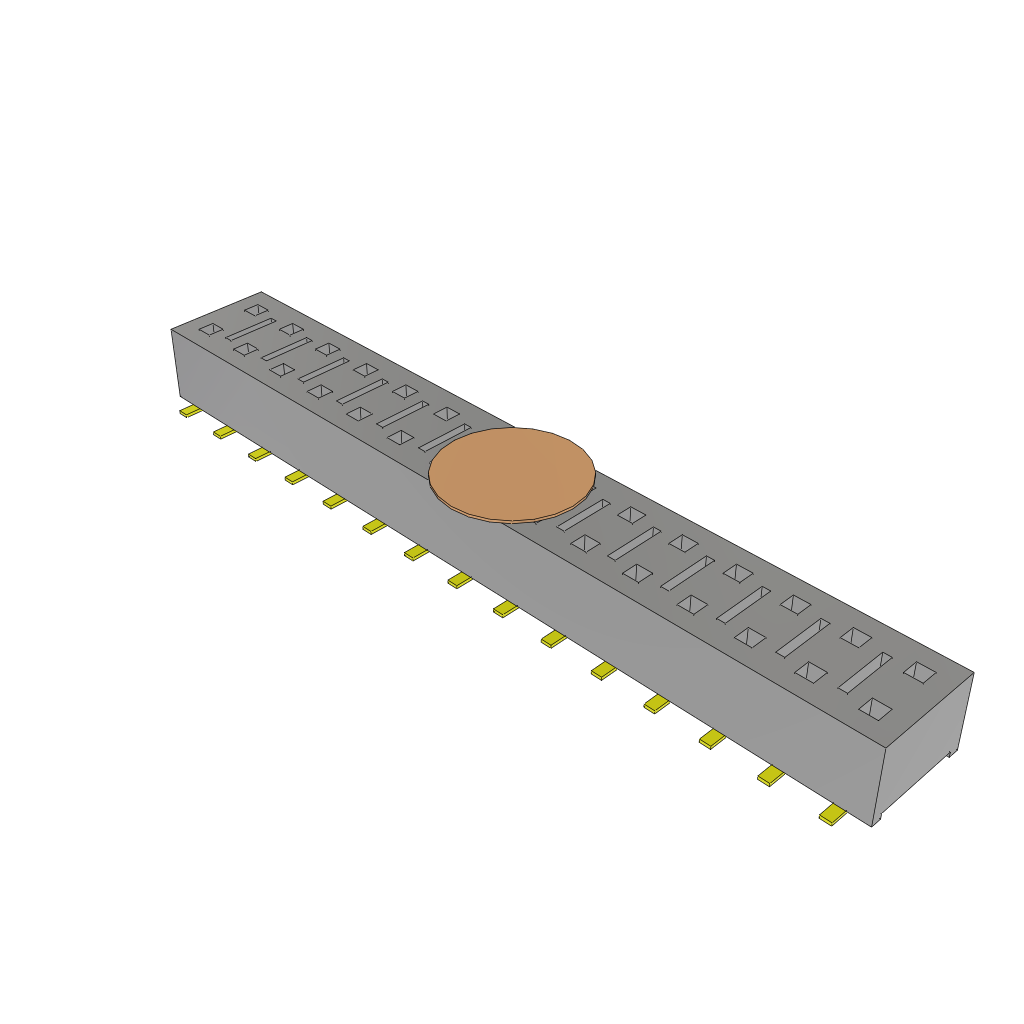 HLE-115-02-G-DV-K-TR by Samtec