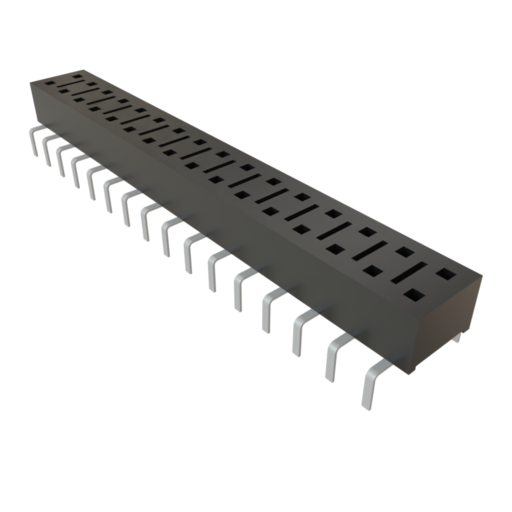 All Parts Connectors Smart Card Connectors HLE-116-02-L-DV-PE-BE by Samtec