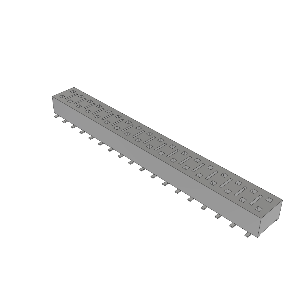 All Parts Connectors Smart Card Connectors HLE-118-02-F-DV-BE by Samtec