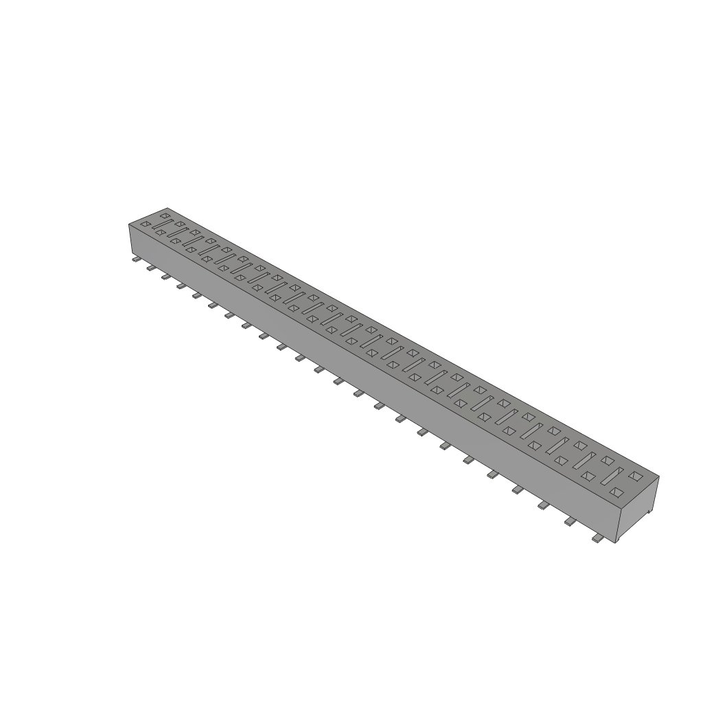All Parts Connectors Headers HLE-124-02-L-DV-A by Samtec