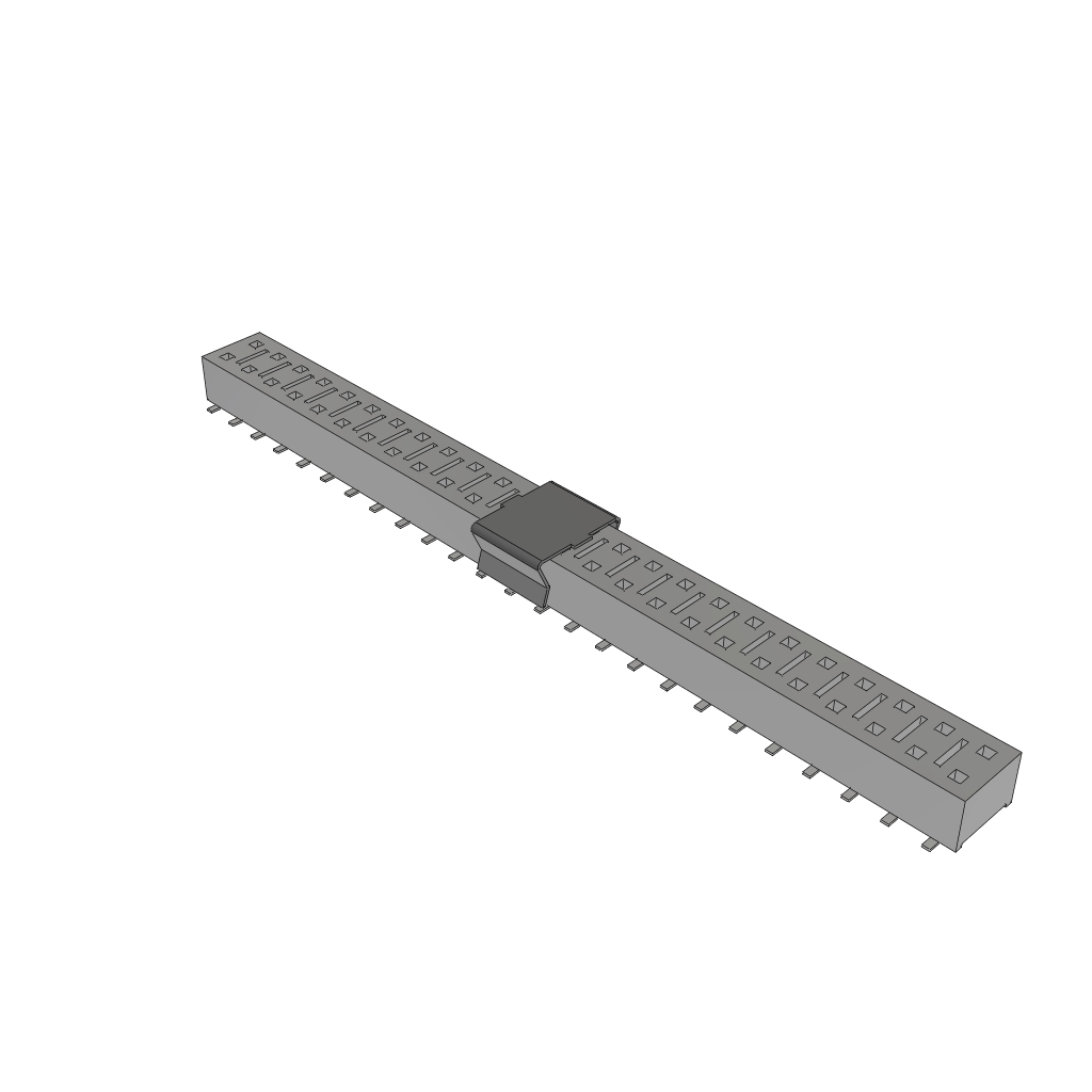 All Parts Connectors Headers HLE-125-02-S-DV-BE-P-TR by Samtec