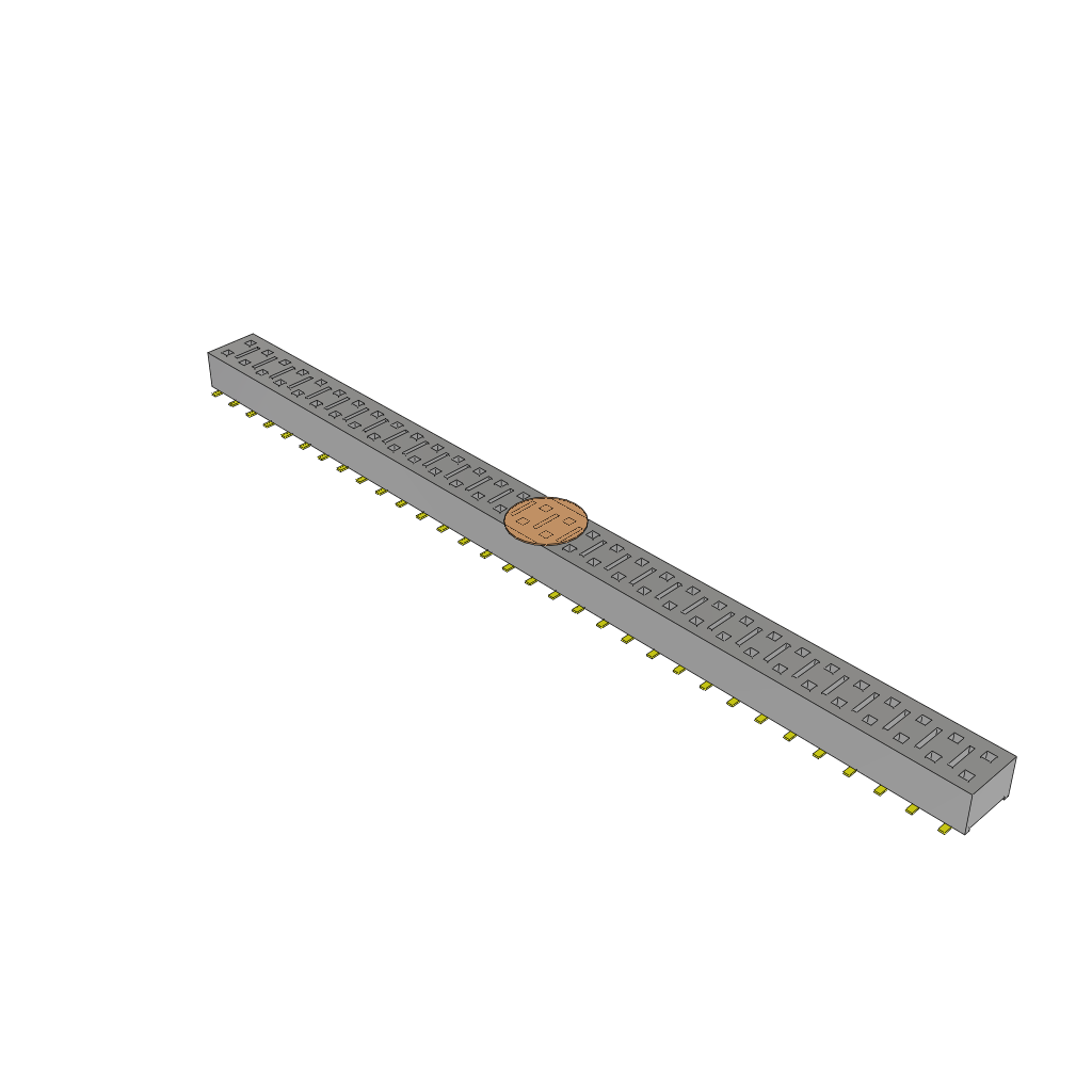 All Parts Connectors Headers HLE-132-02-G-DV-BE-A-K by Samtec