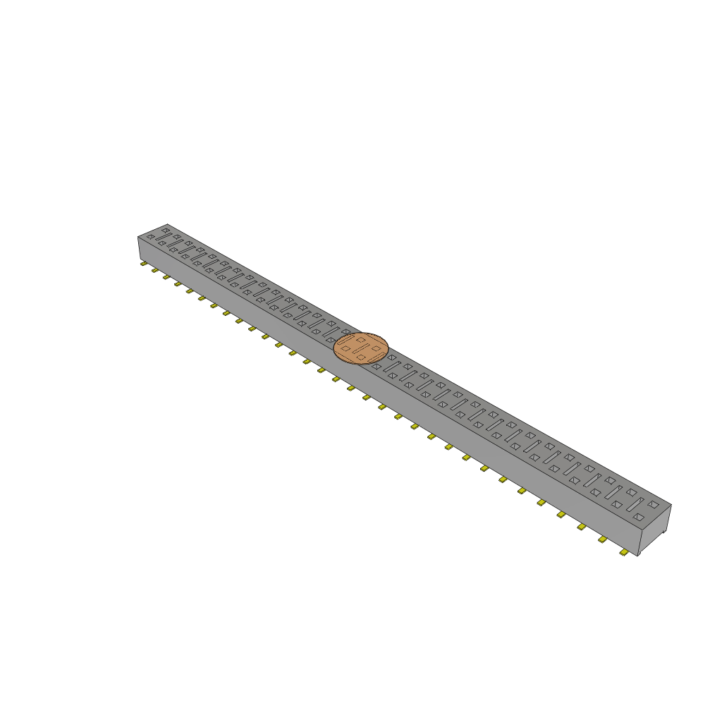 All Parts Connectors Smart Card Connectors HLE-132-02-G-DV-K by Samtec