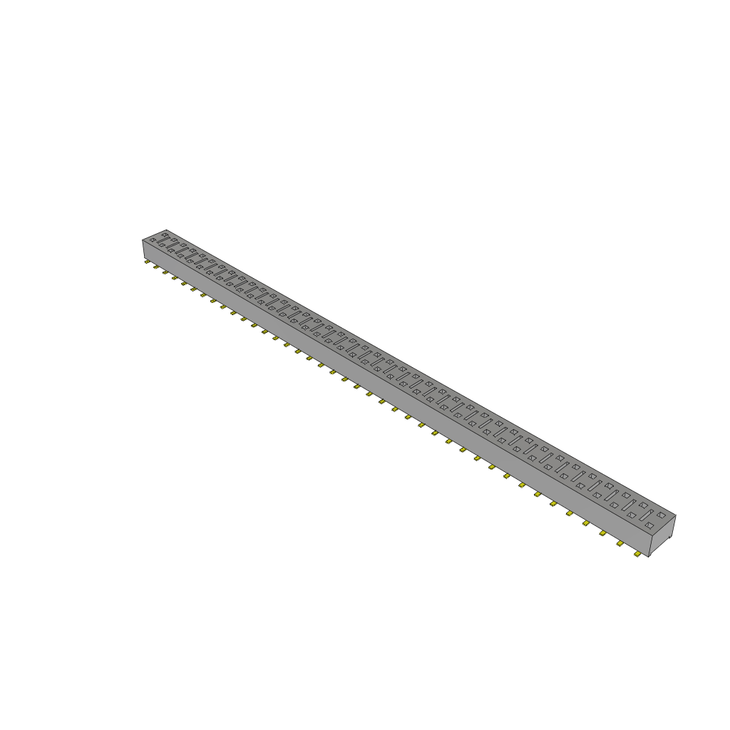 All Parts Connectors Headers HLE-140-02-G-DV by Samtec