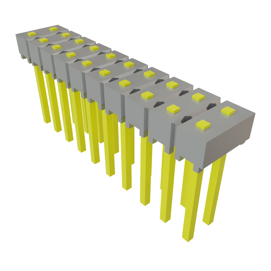 All Parts Connectors Headers HMTSW-110-07-T-D-007 by Samtec