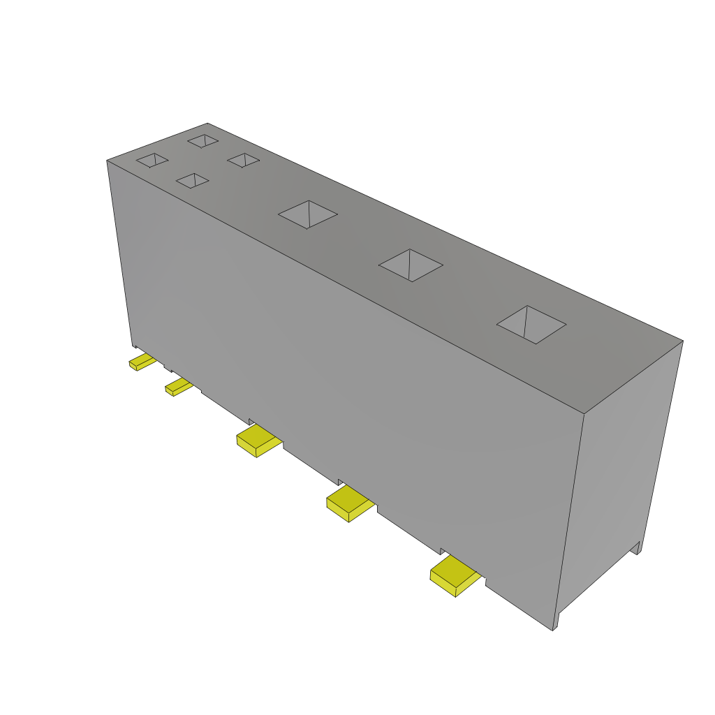 All Parts Connectors Power and Signal connectors HPFC-102-02-L-D-03-LC by Samtec