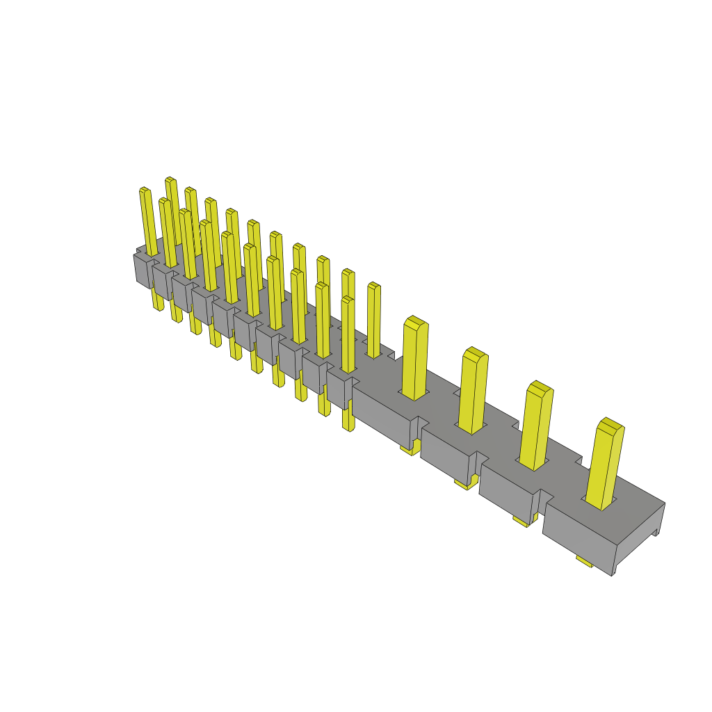 All Parts Connectors Power and Signal connectors HPMC-110-01-T-D-04 by Samtec