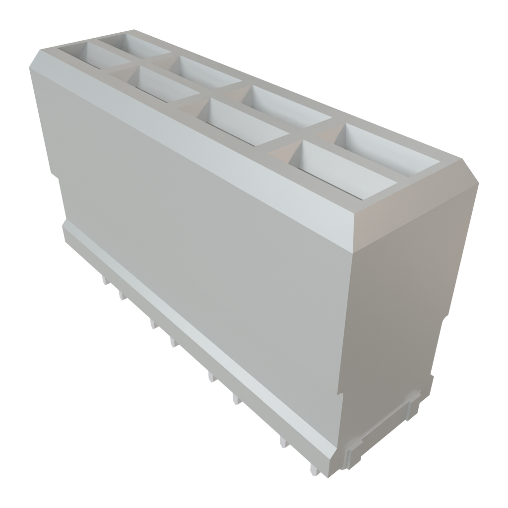 All Parts Connectors Power and Signal connectors HPTS-6-S-D-VT by Samtec