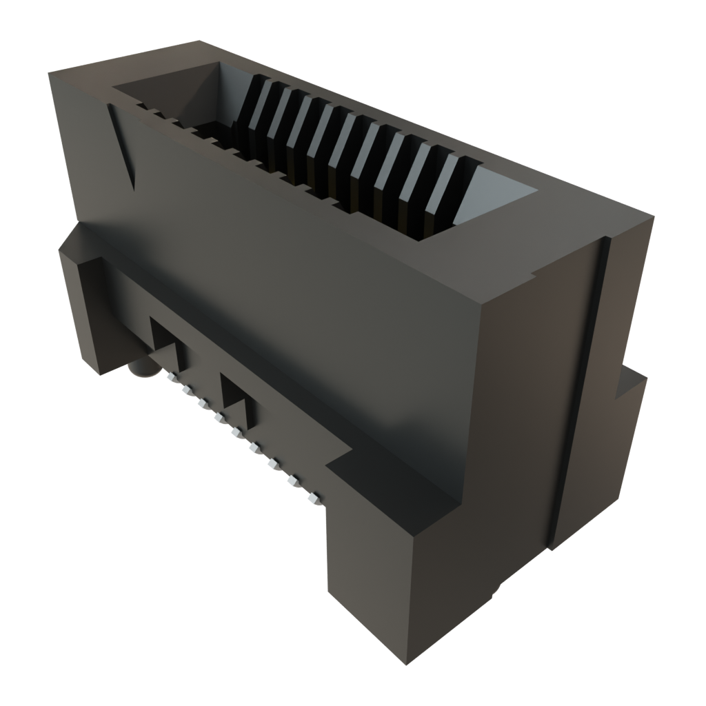 All Parts Connectors Smart Card Connectors HSEC8-110-01-L-DV-A-PE-TR by Samtec