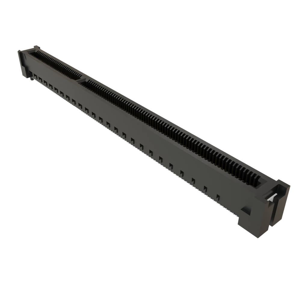 All Parts Connectors Smart Card Connectors HSEC8-1100-01-L-DV-A-WT by Samtec