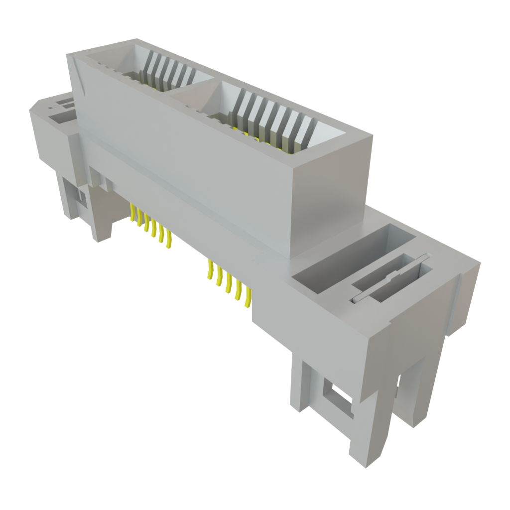 All Parts Connectors Smart Card Connectors HSEC8-113-01-L-D-EM2 by Samtec