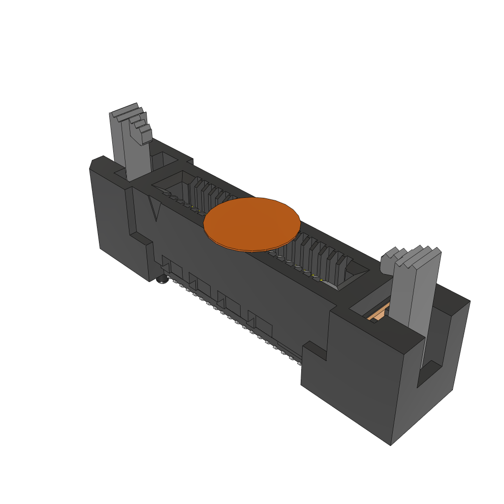 All Parts Connectors Smart Card Connectors HSEC8-120-01-L-DV-A-BL-K-TR by Samtec