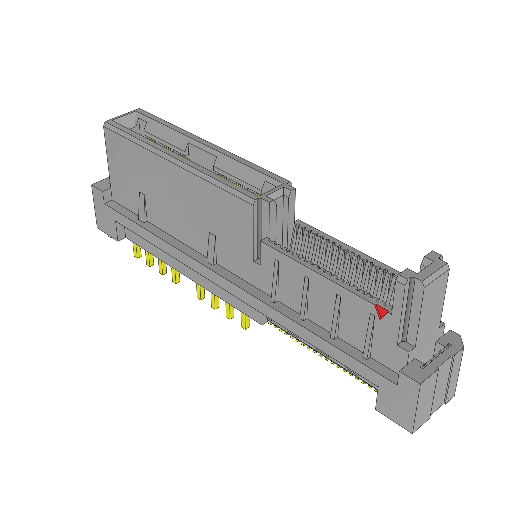 All Parts Connectors Smart Card Connectors HSEC8-120-01-L-PV-4-2-WT by Samtec
