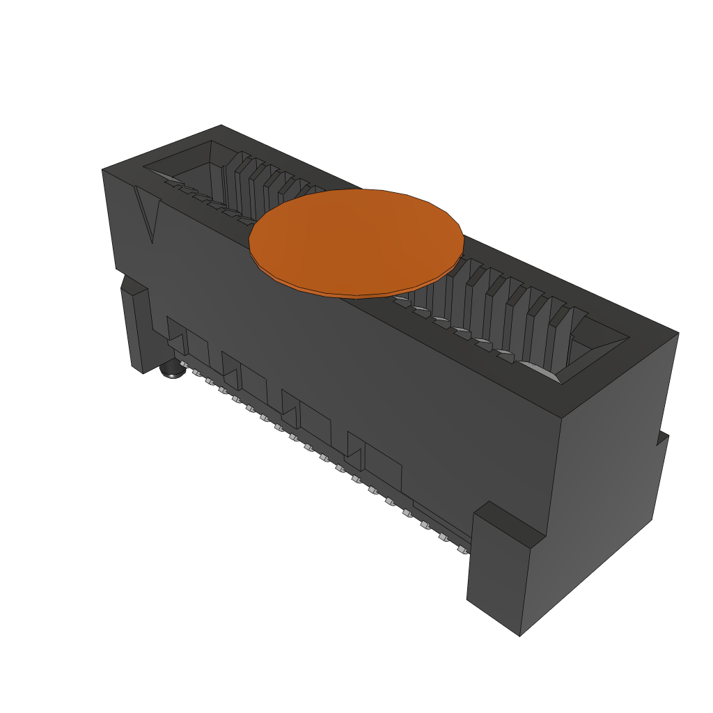 All Parts Connectors Smart Card Connectors HSEC8-120-01-S-DV-A-K-FR by Samtec