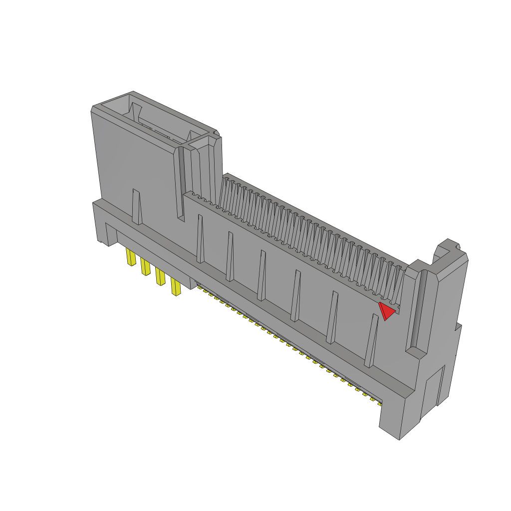 All Parts Connectors Smart Card Connectors HSEC8-130-01-L-PV-2-2 by Samtec