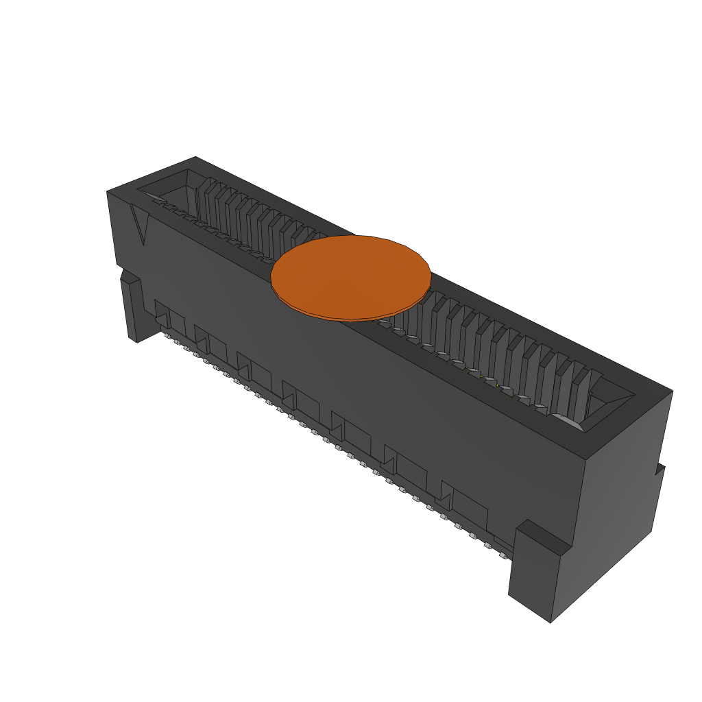 All Parts Connectors Smart Card Connectors HSEC8-130-01-S-DV-K by Samtec