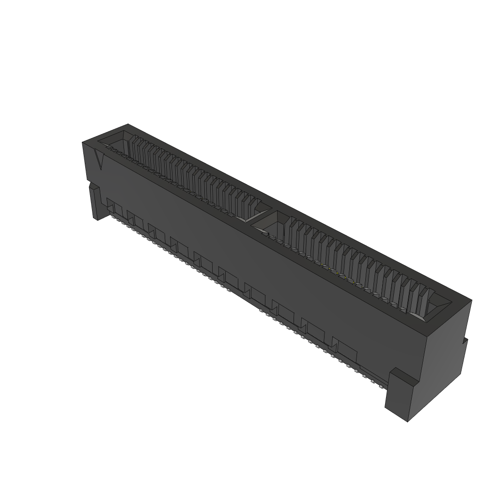All Parts Connectors Smart Card Connectors HSEC8-140-01-L-DV by Samtec