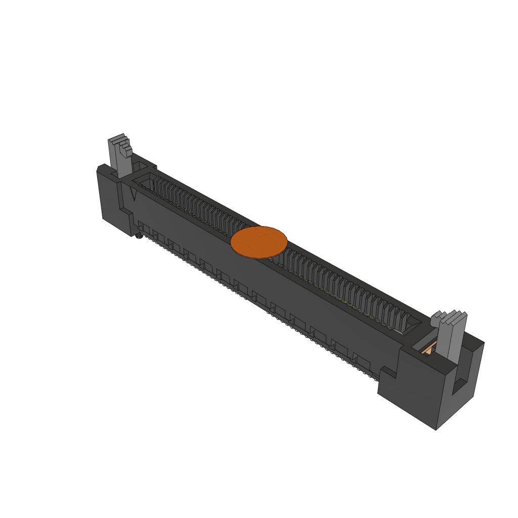 All Parts Connectors Smart Card Connectors HSEC8-150-01-S-DV-A-BL-K by Samtec