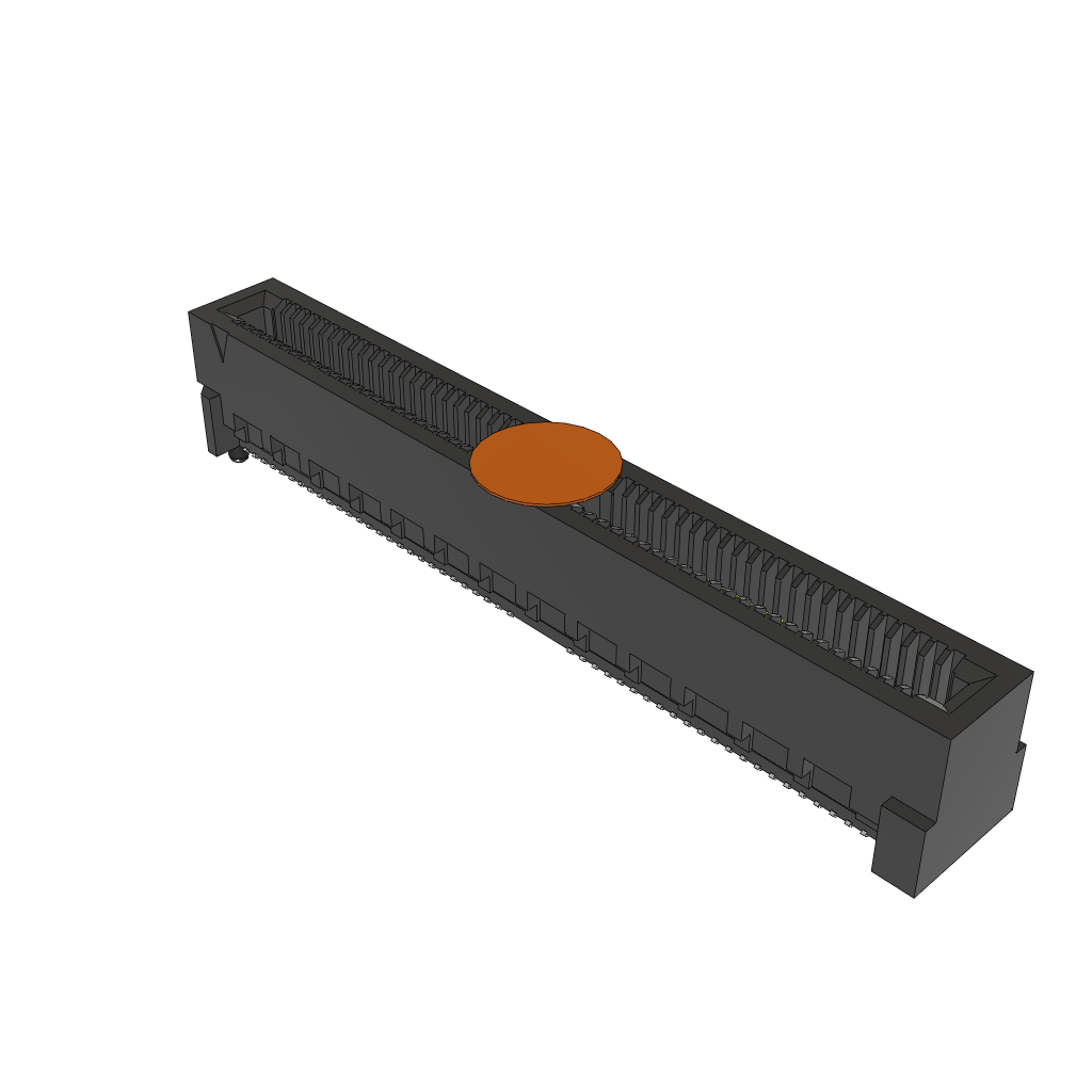 All Parts Connectors Smart Card Connectors HSEC8-150-01-S-DV-A-K-FR by Samtec