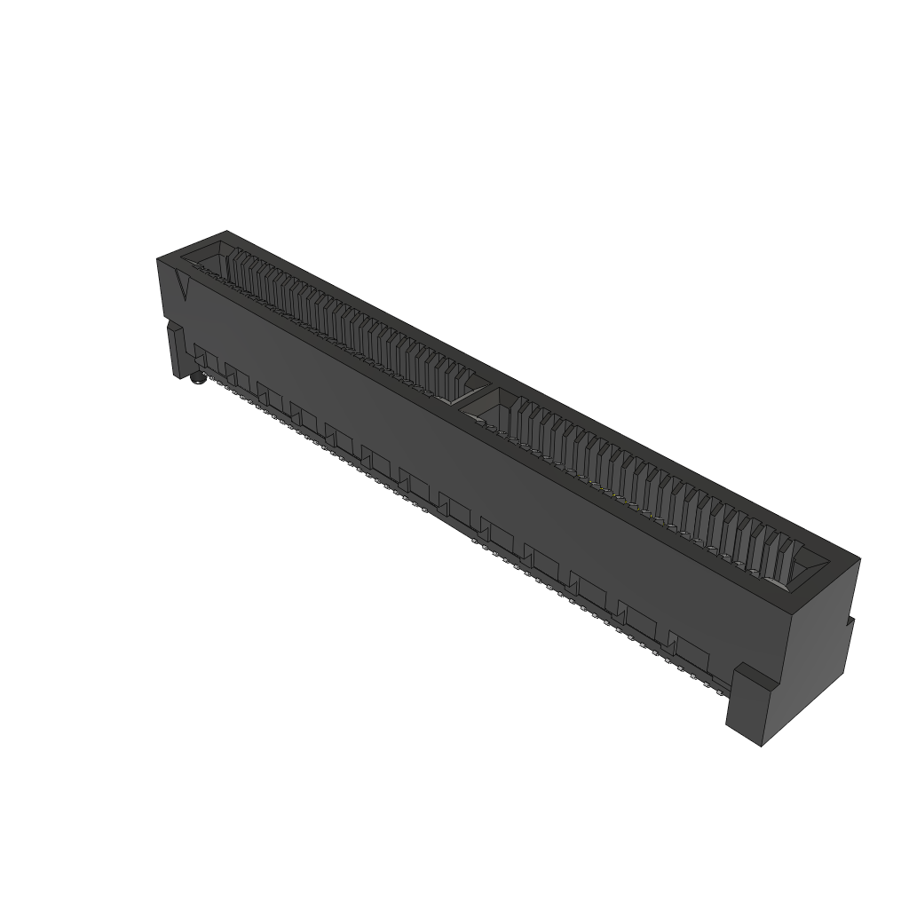 All Parts Connectors Smart Card Connectors HSEC8-150-01-S-DV-A-TR by Samtec