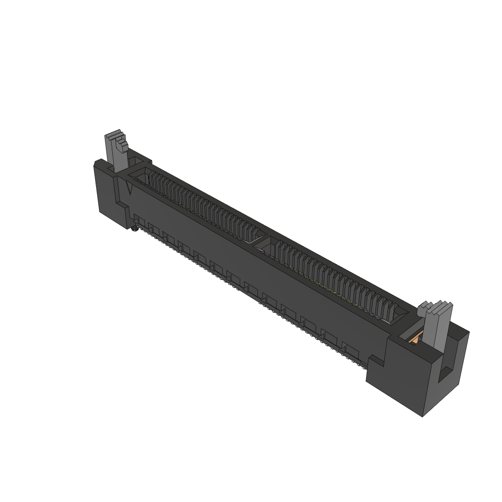 All Parts Connectors Smart Card Connectors HSEC8-150-01-SM-DV-A-BL by Samtec