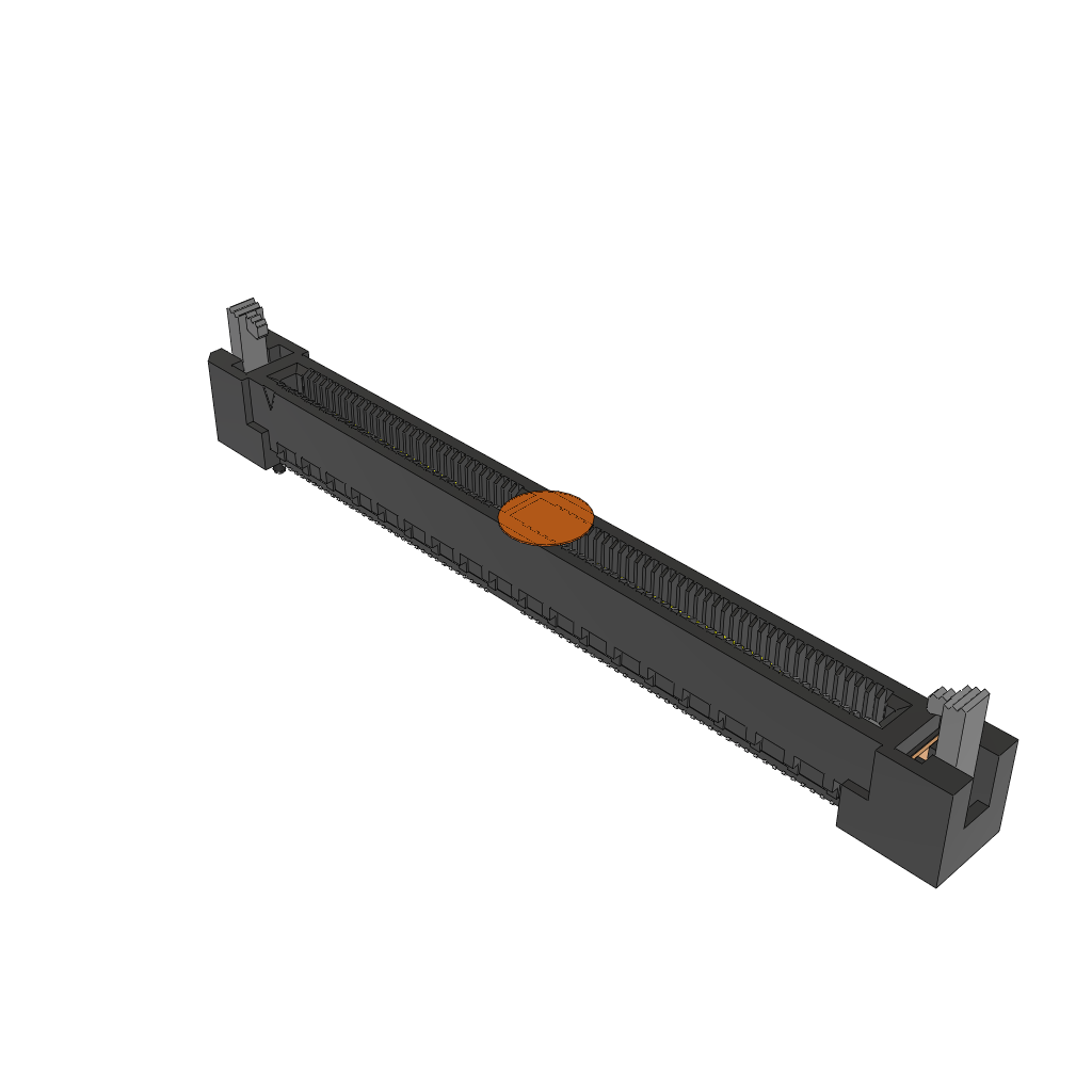 All Parts Connectors Smart Card Connectors HSEC8-170-01-S-DV-A-BL-K by Samtec