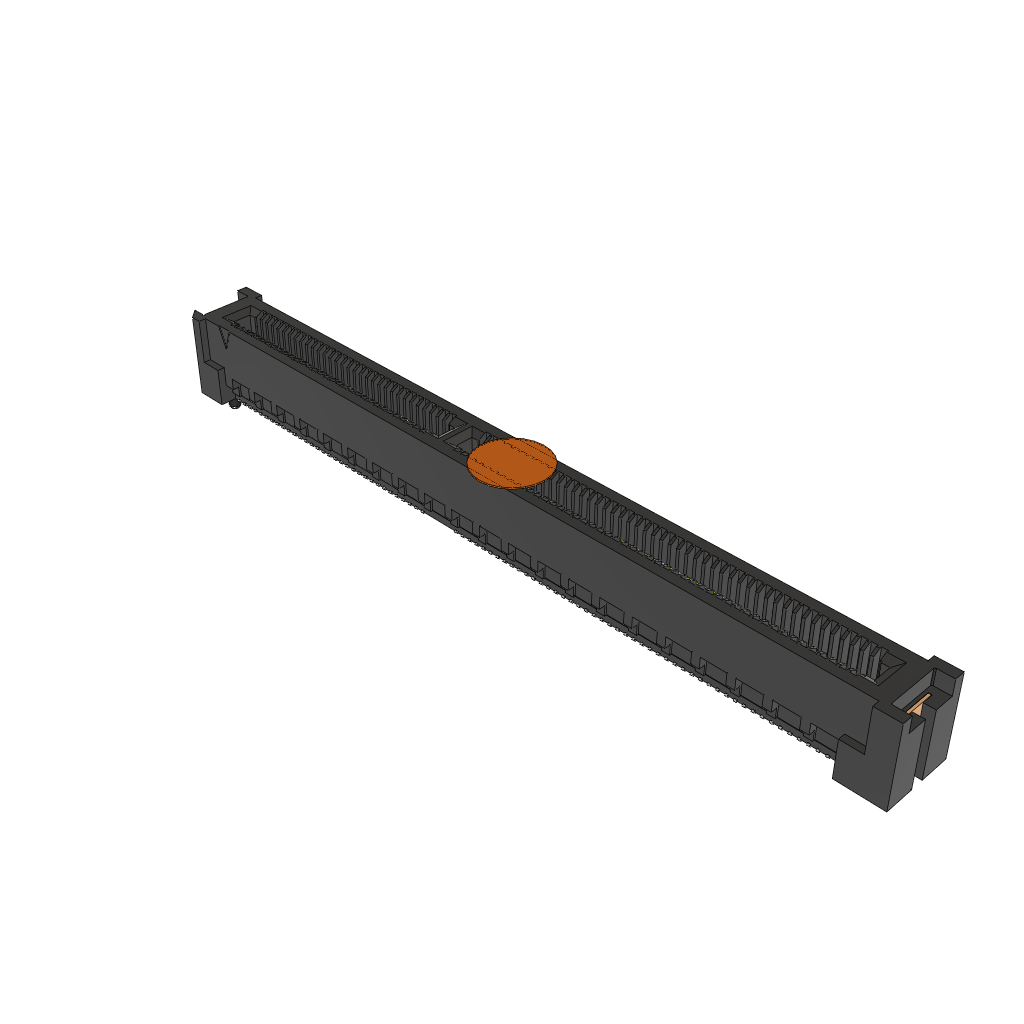 All Parts Connectors Smart Card Connectors HSEC8-180-01-L-DV-A-WT-K by Samtec