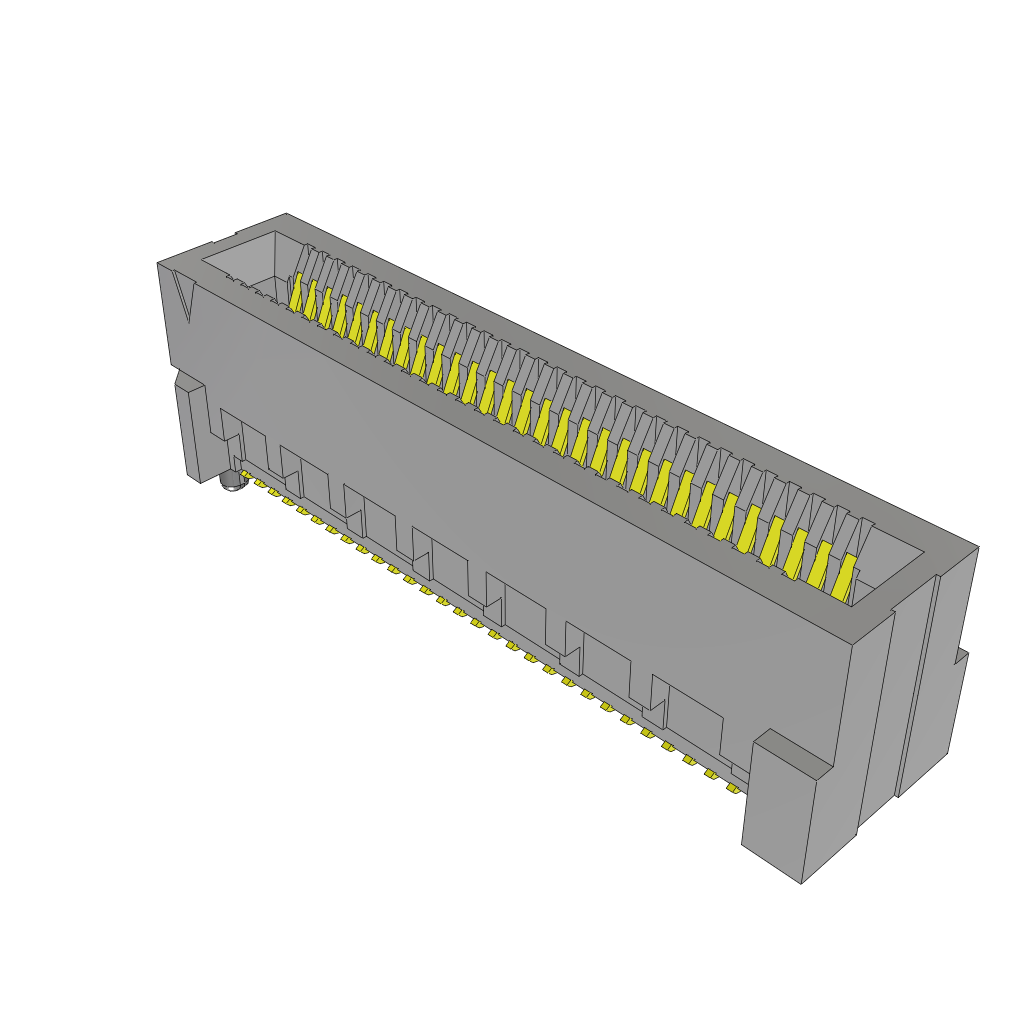 All Parts Connectors Smart Card Connectors HTEC8-130-01-S-DV-A by Samtec