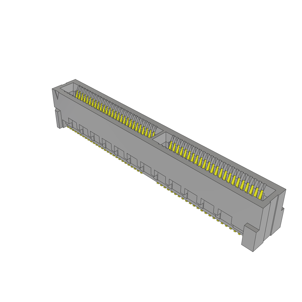All Parts Connectors Smart Card Connectors HTEC8-150-01-L-DV by Samtec