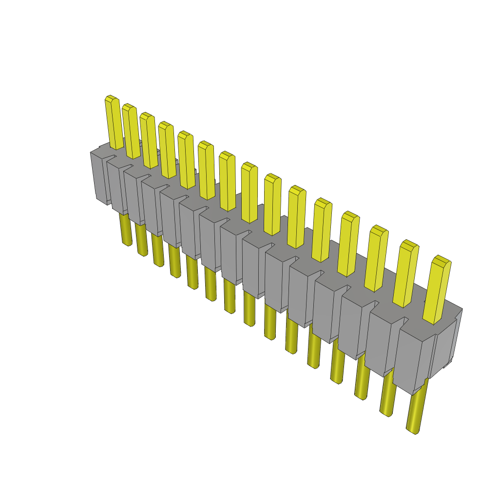 Headers & Wire Housings HTMS-115-02-T-S by Samtec