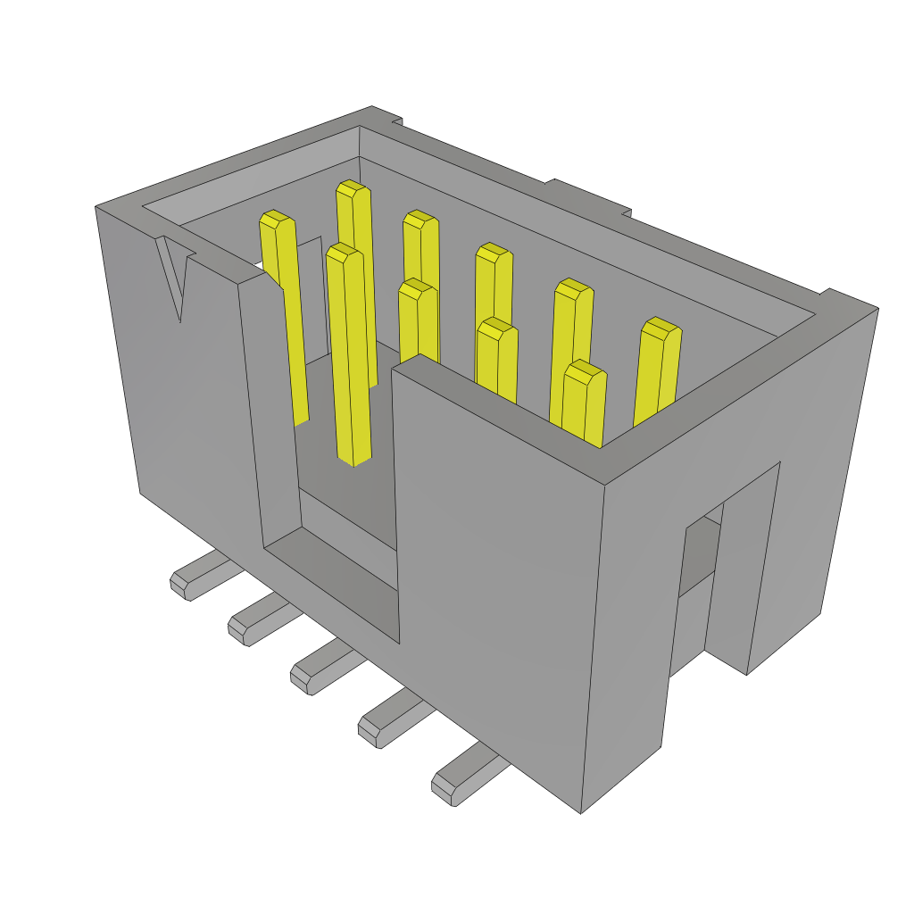 All Parts Power Products Batteries and Accessories Accessories Battery Housings-Cradles HTSS-105-01-S-DV-A by Samtec