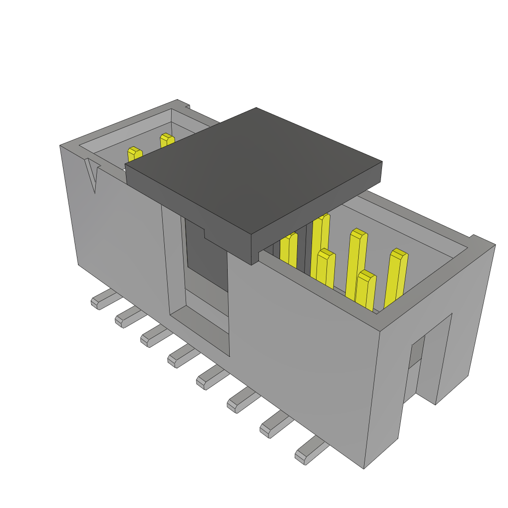 All Parts Semiconductors Analog to Digital, Digital to Analog  Converters HTSS-108-01-L-DV-P by Samtec