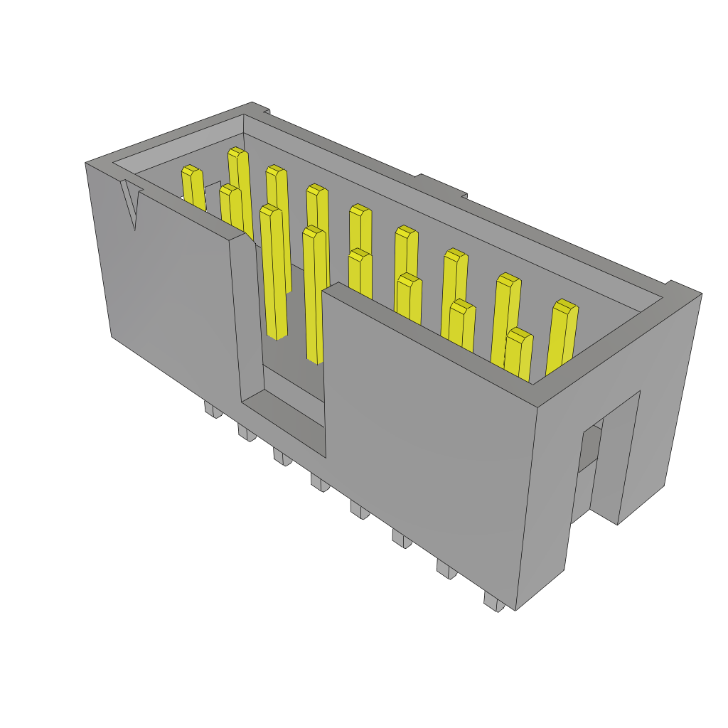 All Parts Power Products Batteries and Accessories Accessories Battery Housings-Cradles HTSS-108-02-L-D by Samtec