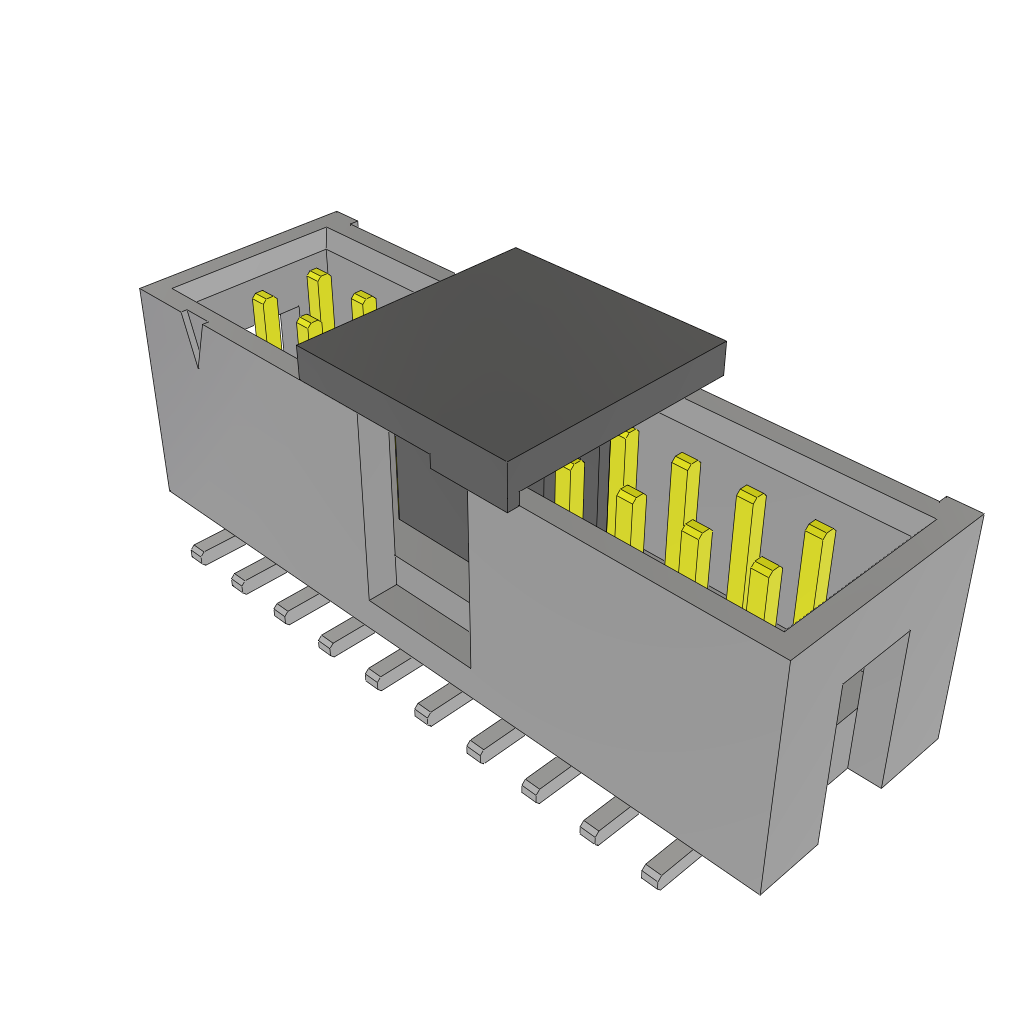 All Parts Power Products Batteries and Accessories Accessories Battery Housings-Cradles HTSS-110-01-L-DV-A-P-TR by Samtec