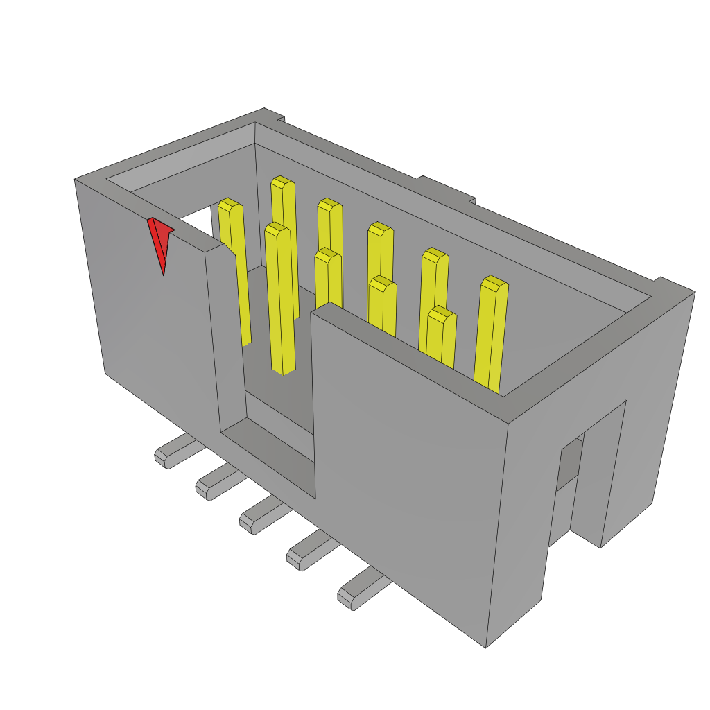 All Parts Power Products Batteries and Accessories Accessories Battery Housings-Cradles HTST-105-01-F-DV-TR by Samtec